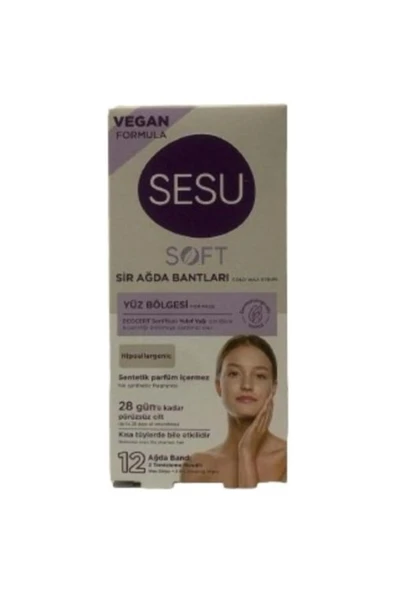 Sesu Agda Bandi Soft Yuz 12 Li ürün görseli 1