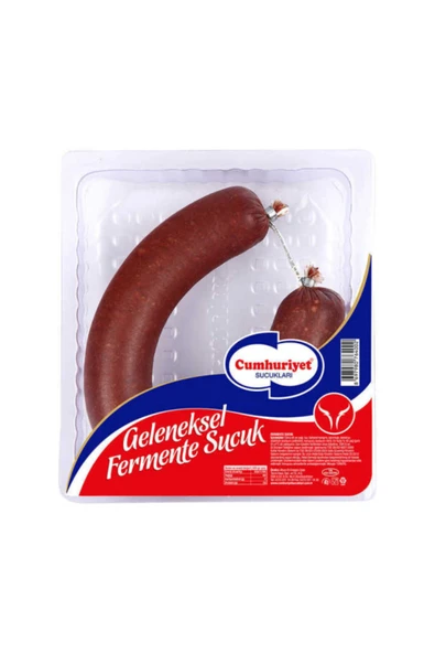 Cumhuriyet Geleneksel Fermente Dana Sucuk 300 gr ürün görseli 1