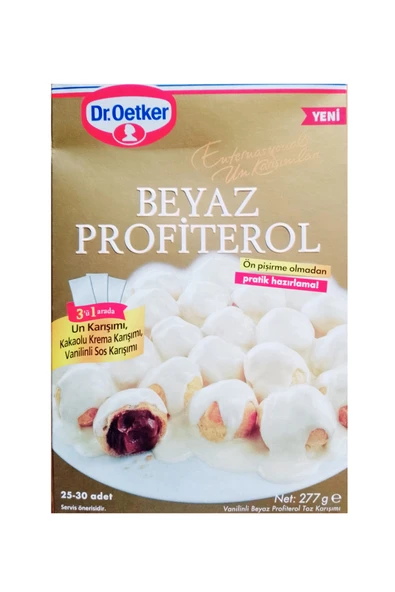 Dr. Oetker Dr.Oetker Beyaz Profiterol 277 g ürün görseli 1