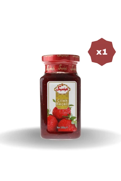 levent SEYİDOĞLU ÇİLEK REÇELİ 380 GR - (1 ADET) ürün görseli 1