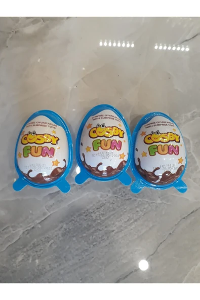 Cosby Fun Süpriz Yumurta 3 Adet ürün görseli 1