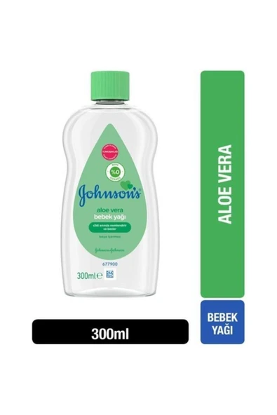Johnson's Baby Bebe Yağı 300ml Aloe Vera ürün görseli 1