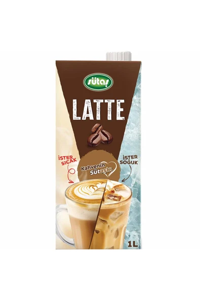 Sütaş Latte 1 Litre X 2 Adet ürün görseli 1
