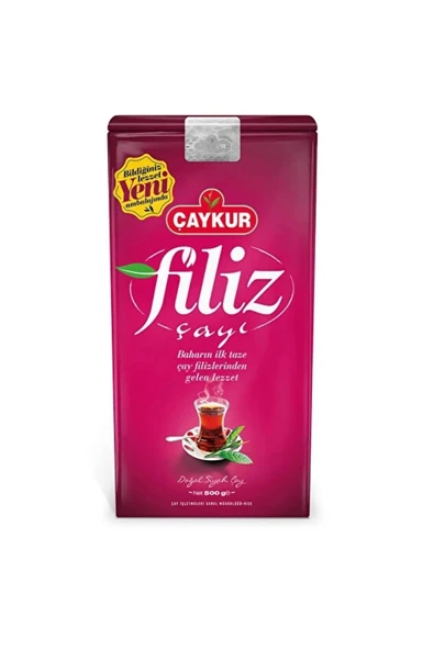 Çaykur Filiz Siyah Dökme Çay 500 G ürün görseli 1