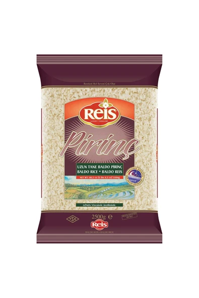 Reis Gönen Baldo Pirinç 2,5 kg ürün görseli 1