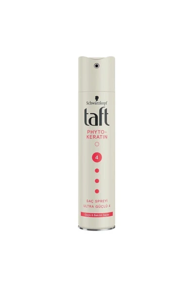 Taft Saç Spreyi Phyto Keratin No 4 Onarıcı ve Sabitleyici 250ml ürün görseli 1