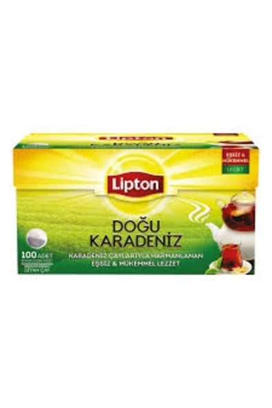 Canbebe LİPTON DOĞU KARADENİZ DEMLİK POŞET SİYAH ÇAY 100’’LÜ ürün görseli 1