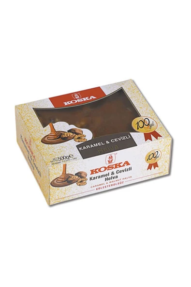 Koska Helva Karamel&Cevızlı 500 gr ürün görseli 1