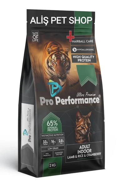 Pro Performance Kuzulu ve Pirinçli Yetişkin Kedi Maması 2 Kg ürün görseli 1