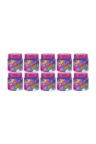 Big Babol Fantastic World Çilek, Muz ve Yaban Mersini Aromalı Sakız 90 gr x 10 Adet ürün görseli 1