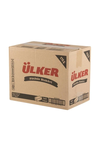 Ülker Pötibör Bisküvi 175 Gr (16 Adet) ürün görseli 1