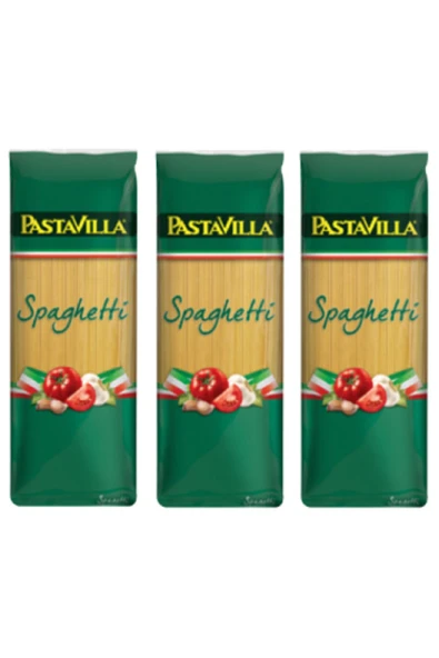 Pastavilla Spaghetti Makarna 500 Gr. X 3 Adet ürün görseli 1