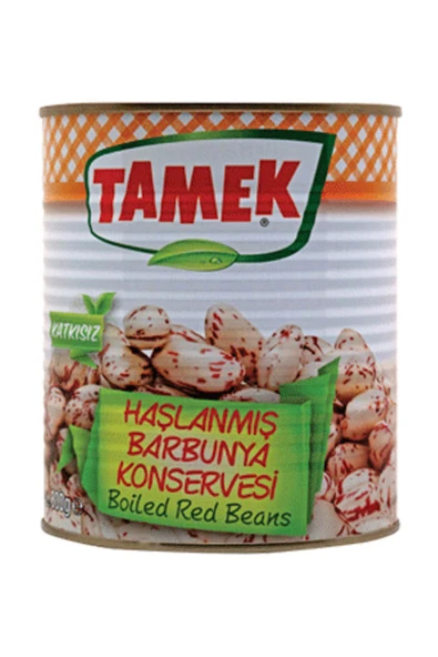 TAMEK Haşlanmış Barbunya Konservesi 800 gr ürün görseli 1