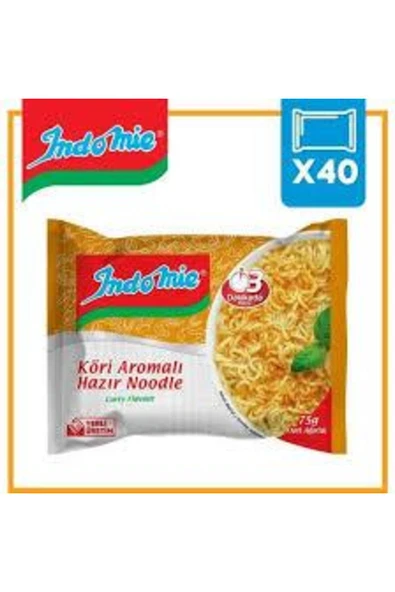İndomie Körili Hazır Noodle 40'lı ürün görseli 1