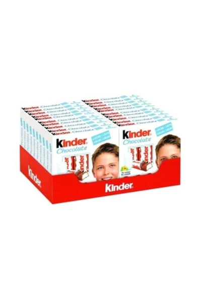 Kinder Chocolate T4 50 gx 20 ürün görseli 1