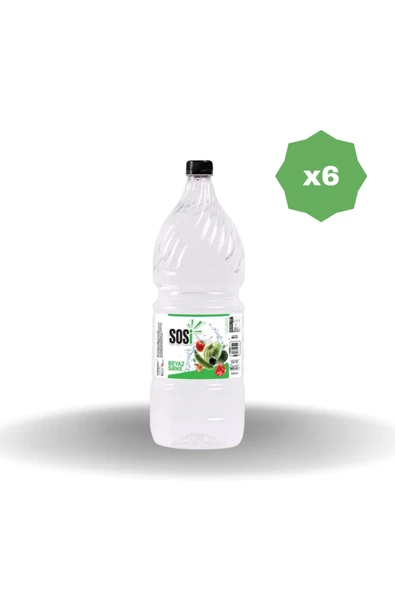 Sosi SOSİ BEYAZ SİRKE 2000 ML - (6 ADET) ürün görseli 1