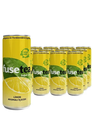 Fuse Tea FUSETEALimon Aromalı Içecek Soğuk Çay 330 Ml X 12 Adet ürün görseli 1