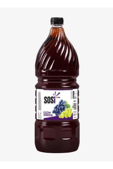 Sosi Üzüm Sirkesi Pet 2 Lt ürün görseli 1