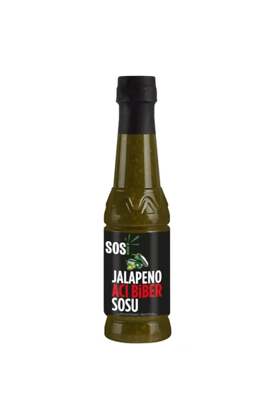 Sosi SOSİ BİBER PARÇACIKLI JALAPENO BİBER SOSU ürün görseli 1