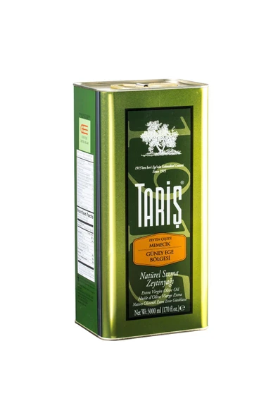 Tariş Güney Ege Bölgesi Naturel Sızma Zeytinyağı 5 Lt. Teneke ürün görseli 1