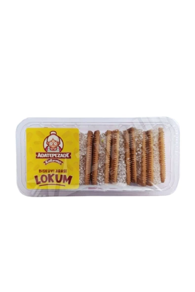 ADATEPEZADE Finger Bisküvili Lokum 250 gr. ürün görseli 1