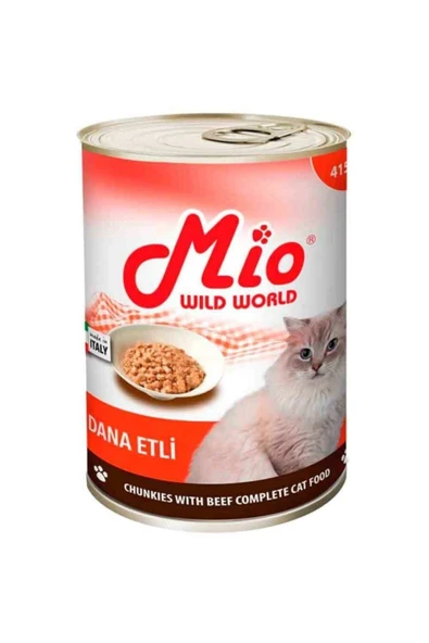MİO Kedi Konservesi Dana Etli 415 gr ürün görseli 1