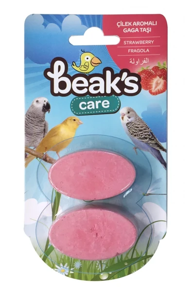 Beaks Çilek Aromalı Kuş Gagataşı İkili ürün görseli 1
