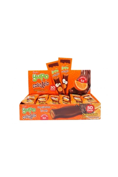 Ülker Yupo Çokojelo Çikolata Kaplı Portakal Aromalı Jelly 20 Gr X 18'li ürün görseli 1