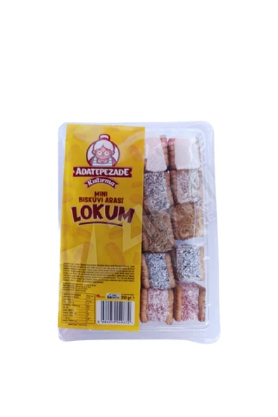 ADATEPEZADE Mini Bisküvi Arası Lokum 350 gr. ürün görseli 1