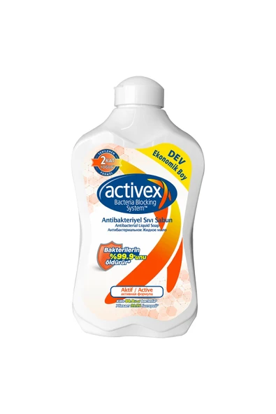 Activex Antibakteriyel Sıvı Sabun 1.5 lt ürün görseli 1