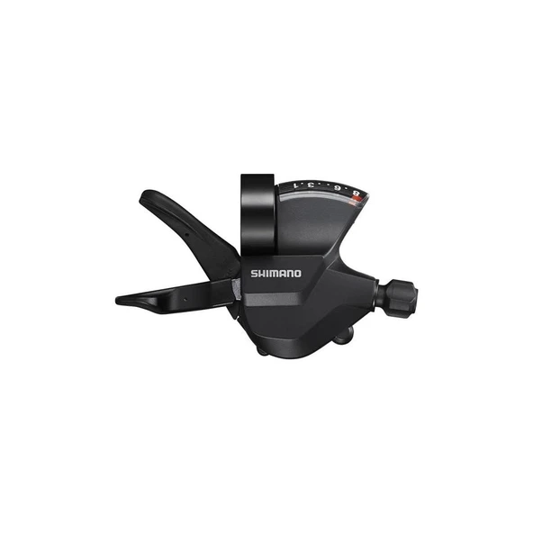 SHIMANO SL-M315-8R ALTUS 8 VİTES GÖSTERGELİ SAĞ VİTES KOLU SİYAH ürün görseli 1