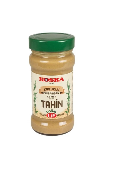 Koska Tahin Esmer Kabuklu Susamdan 300 gr ürün görseli 1