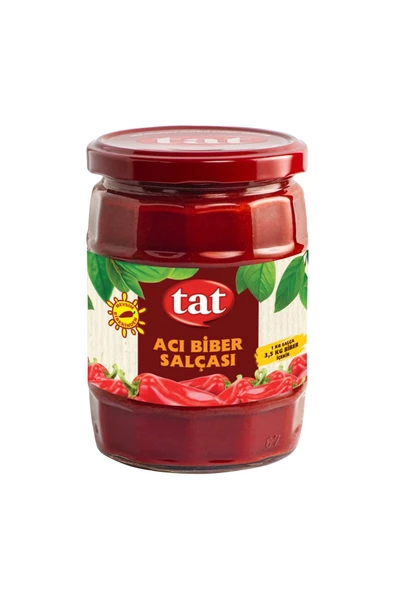 Tat Acı Biber Salçası 550 G ürün görseli 1