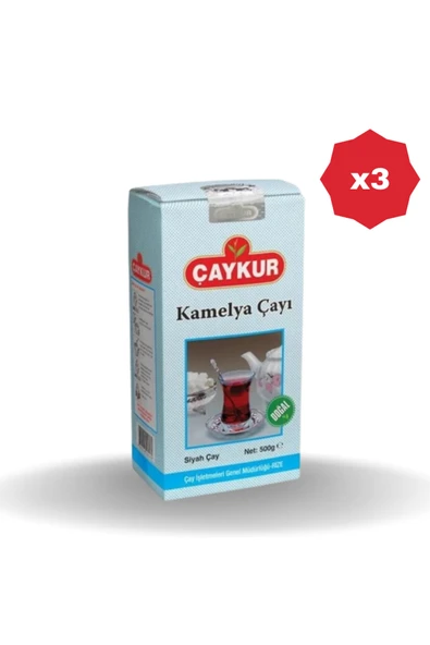 Çaykur ÇAYKUR KAMELYA ÇAY 500 GR - (3 ADET) ürün görseli 1