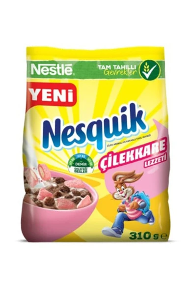 Nesquik Nestle Nesquik Çilek Aromalı Tahıl Gevrek 310G ürün görseli 1