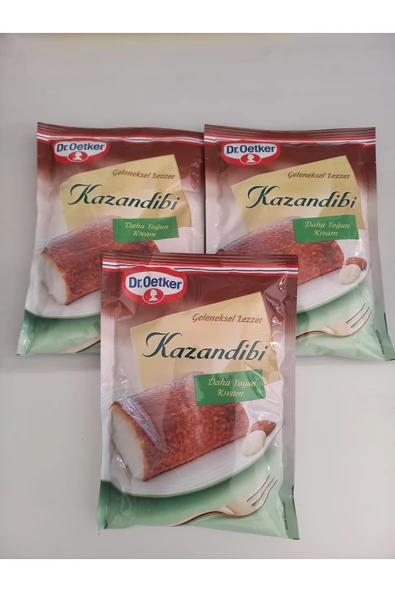 Dr. Oetker Kazandibi 3 adet ürün görseli 1