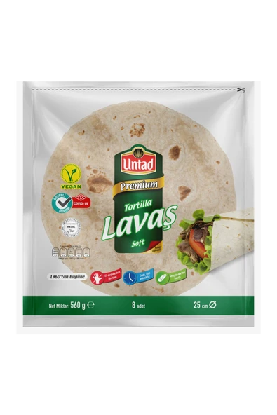 Untad Lavaş 8'Li 560G ürün görseli 1