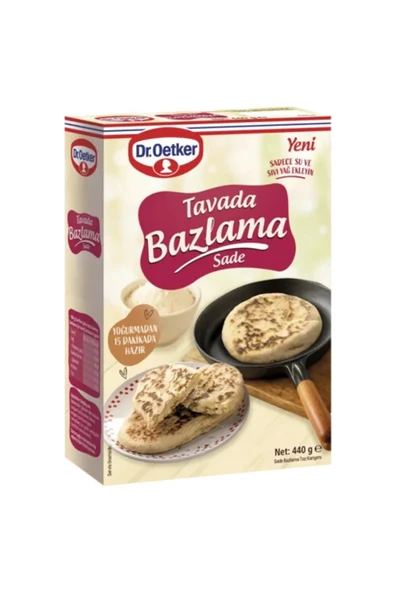 Dr. Oetker Dr.Oetker Tavada Bazlama Sade 440 g ürün görseli 1