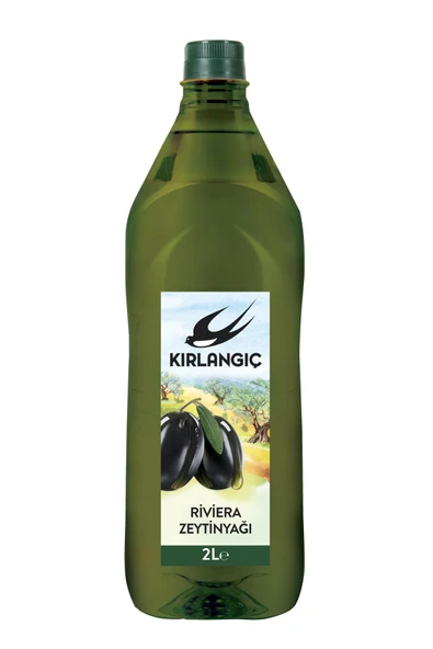 Kırlangıç Riviera Pet Şişe Zeytinyağı 2 lt ürün görseli 1