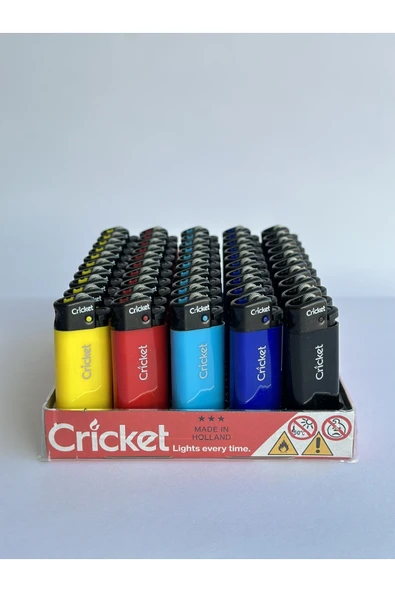 Cricket 50 Adet Mini Çakmak ürün görseli 1