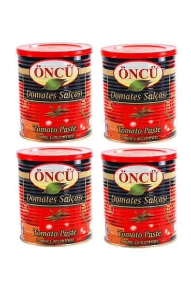 Öncü Domates Salçası 830 gr 4 Adet Teneke ürün görseli 1