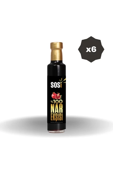 Sosi SOSİ %100 NAR EKŞİSİ 340 GR CAM - (6 ADET) ürün görseli 1