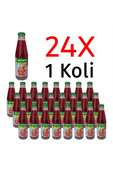 Aroma Vişneli İçecek Cam 200 Ml X 24 Adet ürün görseli 1