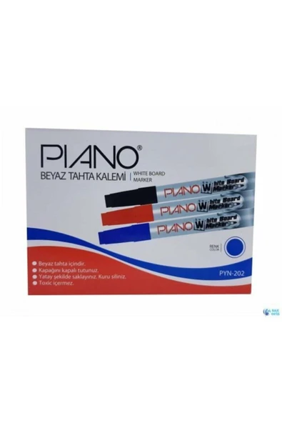Piano Mavi Beyaz Tahta Kalemi ürün görseli 1