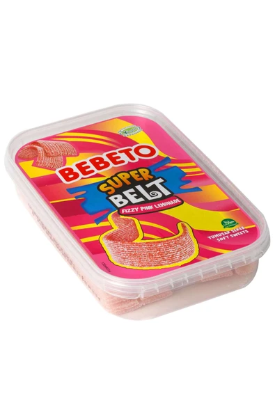 levent Super Belt 400 Gr. Pink Lemonade Licorice ürün görseli 1