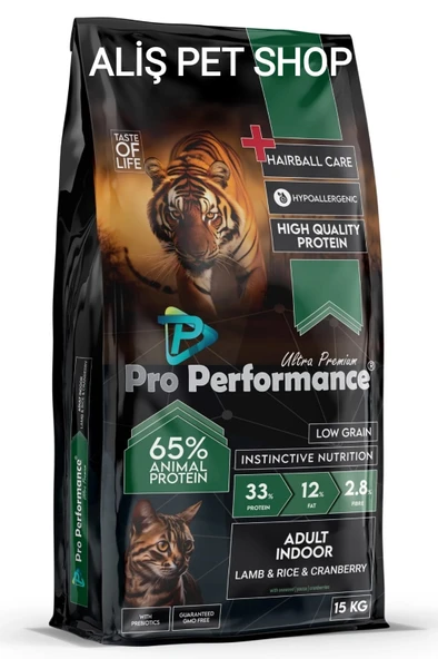 Pro Performance Kuzulu ve Pirinçli Yetişkin Kedi Maması 15 Kg ürün görseli 1