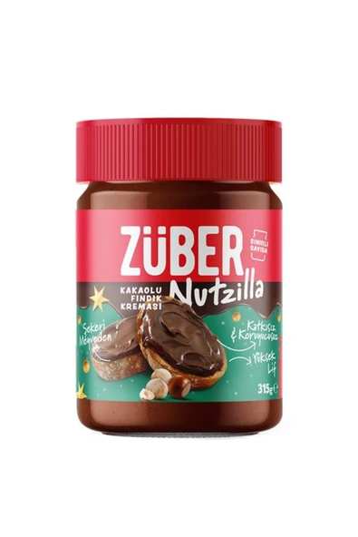 Züber Nutzilla Fındık Kreması Kakaolu 315g (Kış Temalı Özel Seri-Sınırlı Sayıda) ürün görseli 1