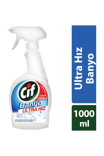 Cif CIFSprey Ultra Hız Banyo 1000 ml ürün görseli 1
