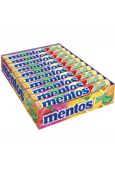 Mentos 20 Adet Stick You Meyve 37,5 gr ürün görseli 1
