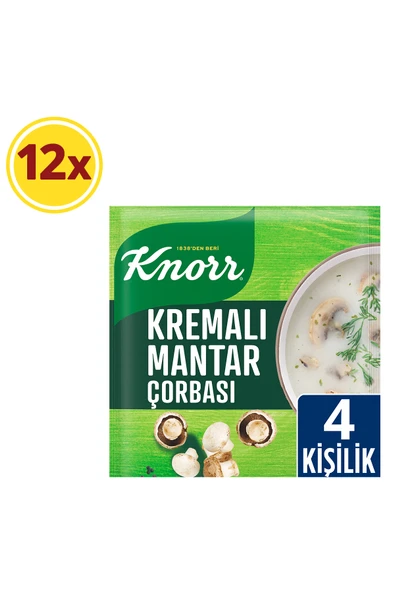 Knorr Kremalı Mantar Çorbası 63 gr X 12 Adet ürün görseli 1
